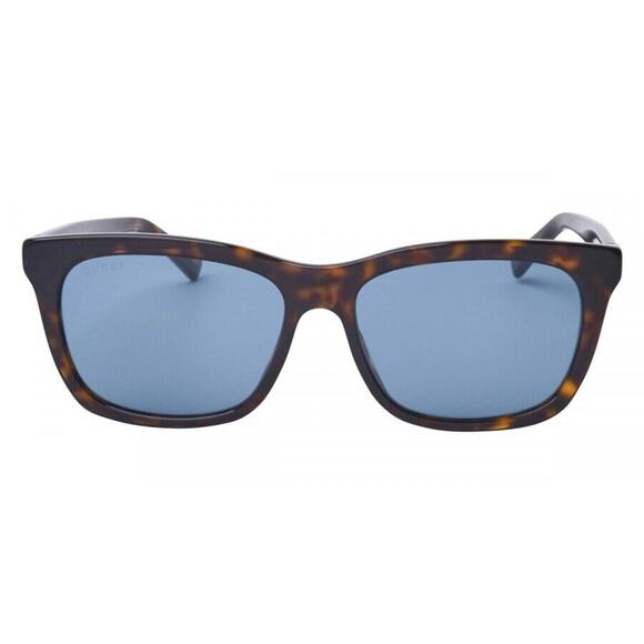 NEW GUCCI GG 0449S 003 HAVANA AUTHENTIC SUNGLASSES Blue Lense Tortoise 56MM $468 - Picture 3 of 10